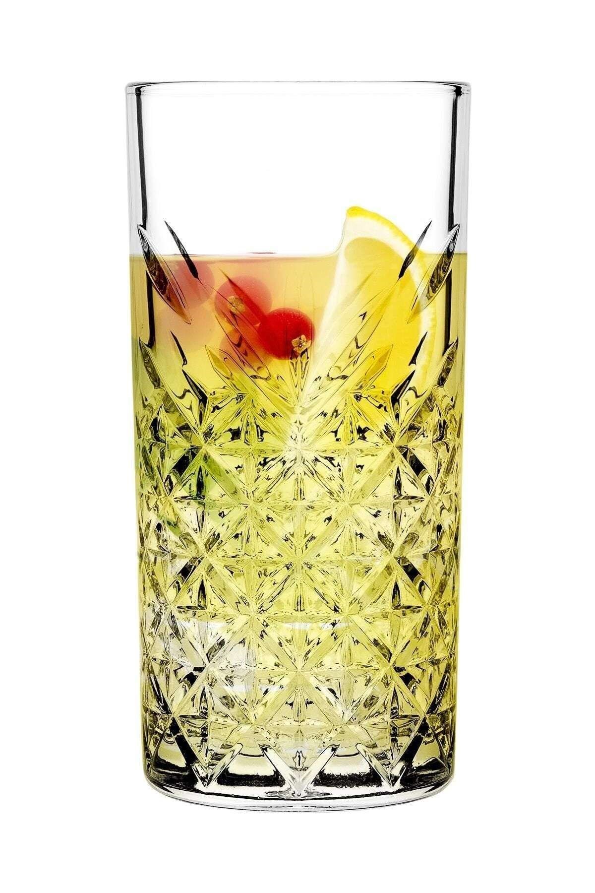 4'lü Timeless Sangria / Mojito Keyfi Uzun Kokteyl Bardağı 52800 - Görsel 5