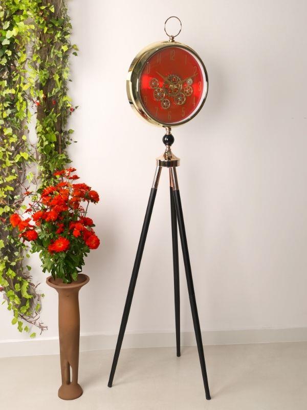 Teleskopik Ayaklı Dekoratif Saat - Görsel 5