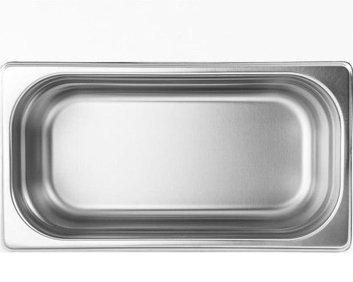 Viyalente Gastronom Küvet 1/4 100 mm Paslanmaz Çelik - Görsel 5