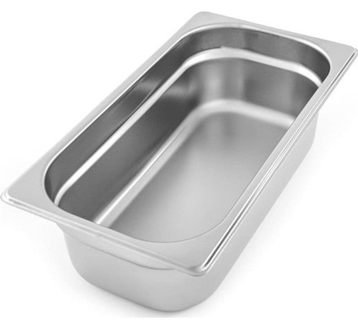 Viyalente Gastronom Küvet 1/4 100 mm Paslanmaz Çelik - Görsel 2